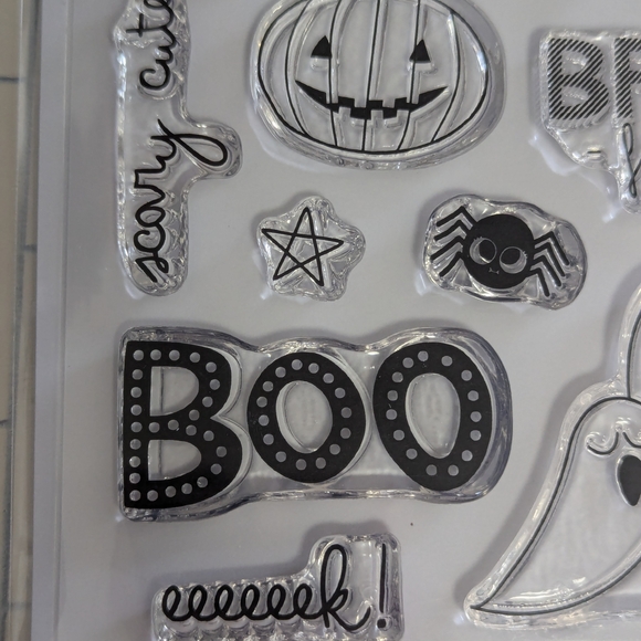 Halloween Photopolymer Stamps and Etched Dies Set - Picture 8 of 12